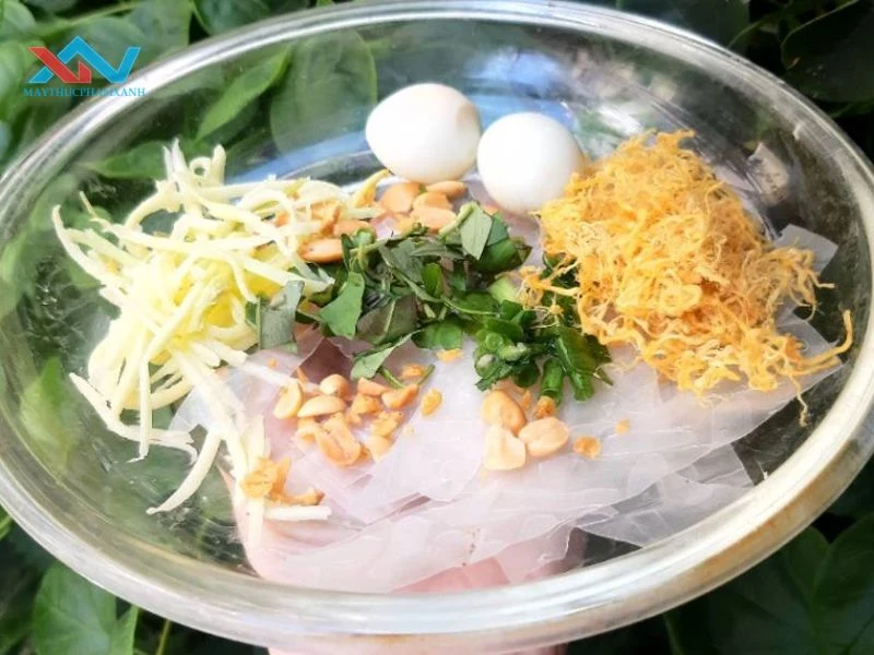 Cách làm bánh tráng chà bông  Cách làm bánh tráng chà bông