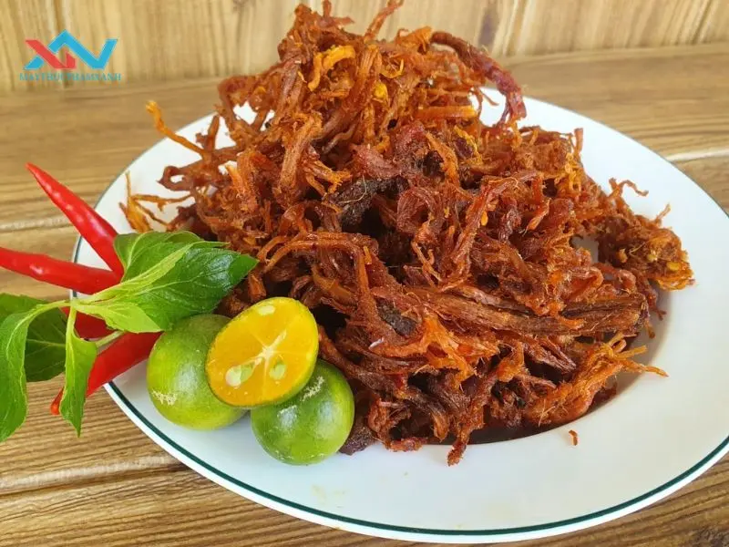 cách làm bánh tráng trộn sa tế tôm