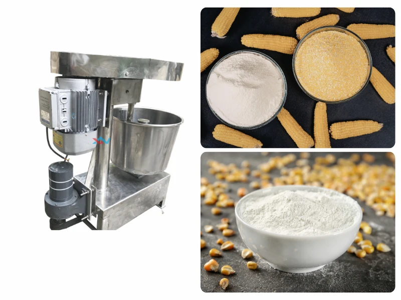 máy trộn bột bắp