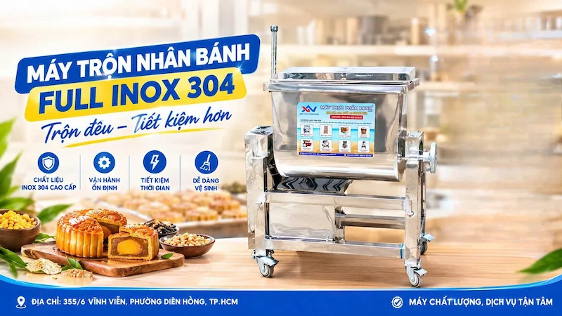 máy trộn nhân bánh quận phú nhuận