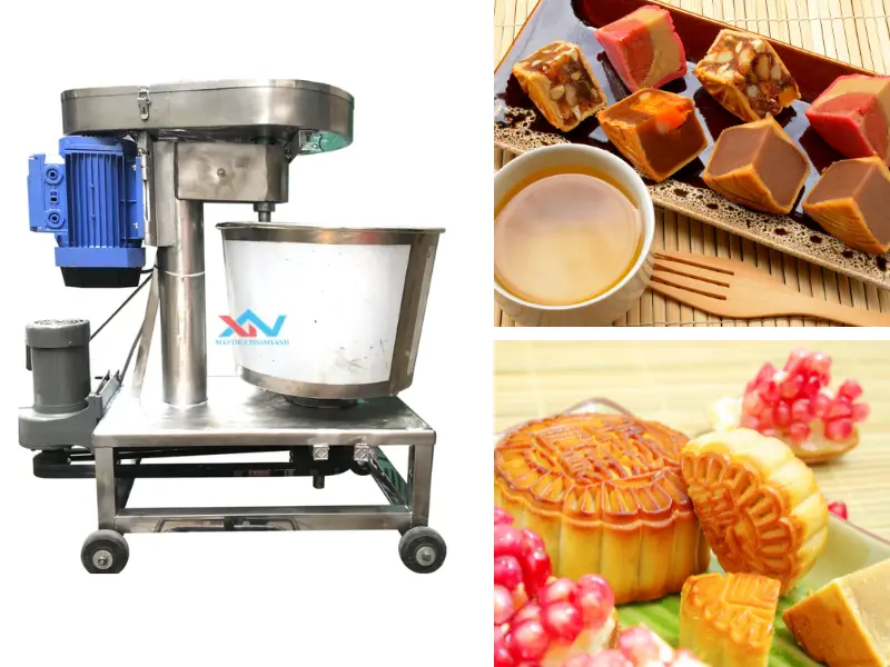 Máy trộn bột đứng 2 mô tơ 