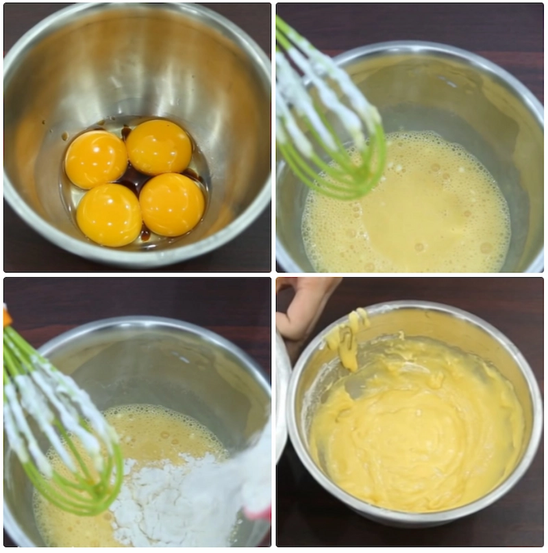làm bánh bông lan làm bánh bông lan