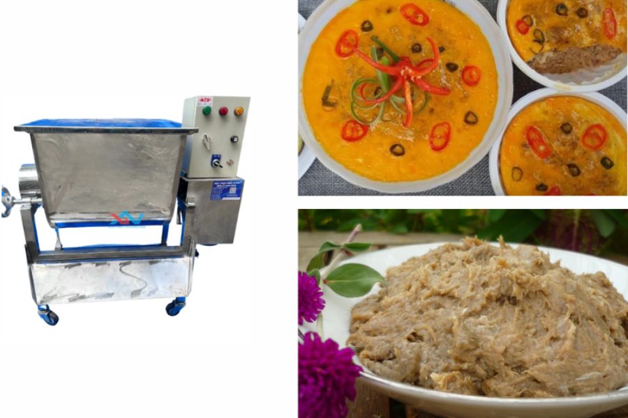 Máy Trộn Thịt Làm Mắm Chưng: Giải Pháp Tăng Năng Suất Cho Cơ Sở Kinh Doanh