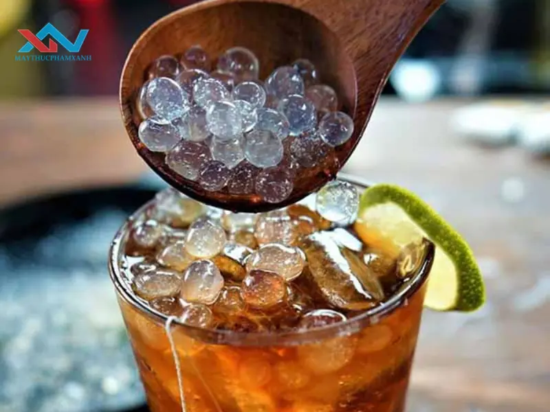cách làm trân châu trắng 3q