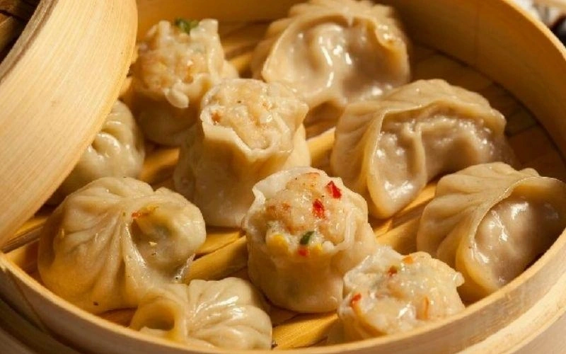 máy trộn nhân sủi cảo