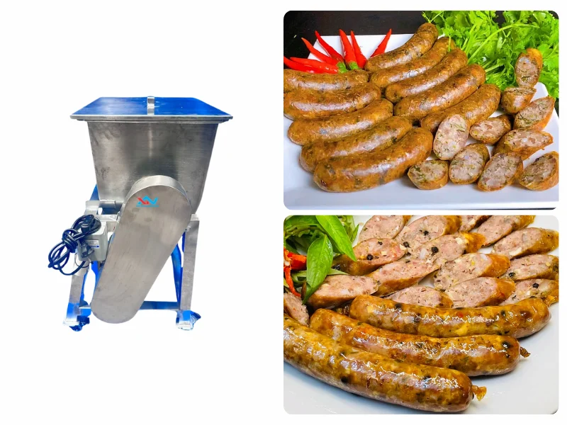 Máy trộn thịt làm dồi sụn Máy trộn thịt làm dồi sụn