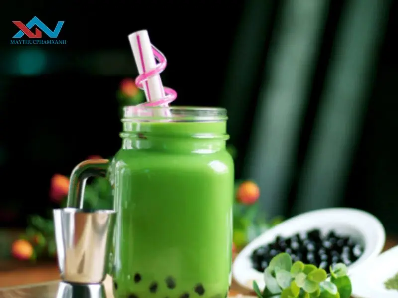 #Cách Làm Trà Sữa Matcha Chân Trâu Sánh Mịn, Vị Siêu Ngon
