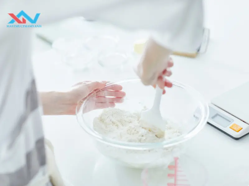 tại sao nhồi bột không mịn