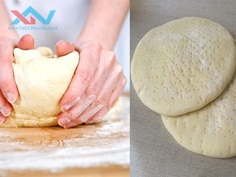 bột làm bánh pizza