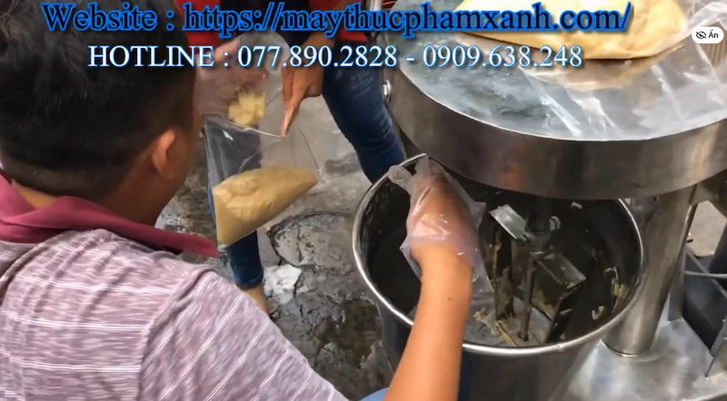 Kết thúc và lấy bột Kết thúc và lấy bột