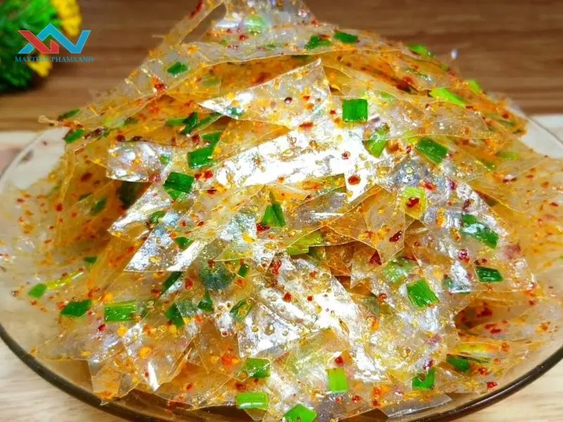 cách làm bánh tráng trộn ngon
