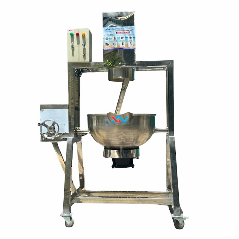 Chảo Xào Nếp Gói Bánh Tét