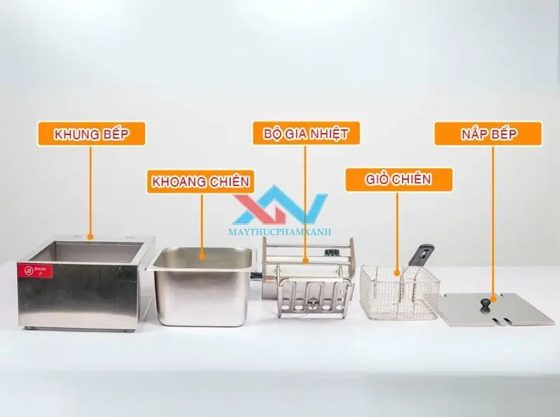 bếp chiên điện 6l