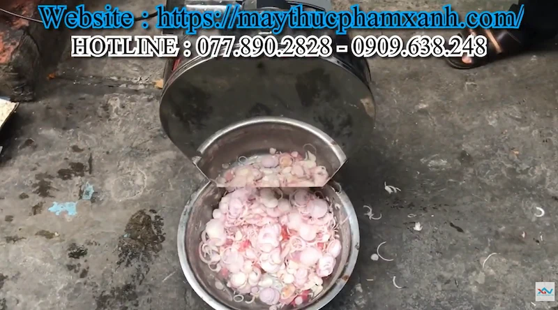máy thái hành tỏi