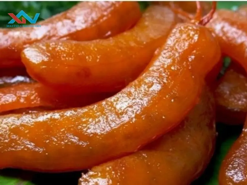 Hoàn thiện và bảo quản mứt me ngào đường