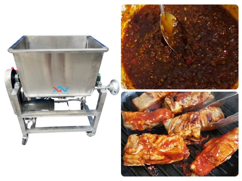 cách ướp sườn nướng sa tế