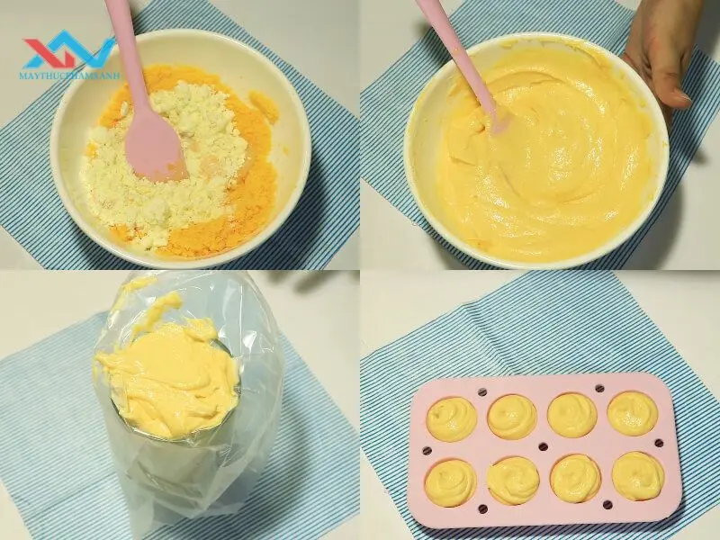 cách làm bánh trung thu ngàn lớp