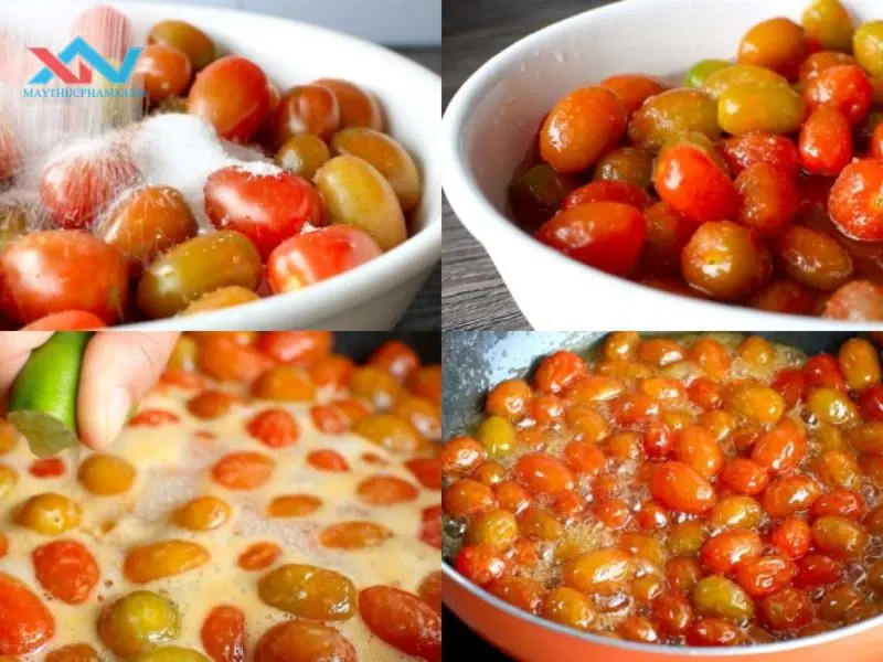 cách làm mứt cà chua