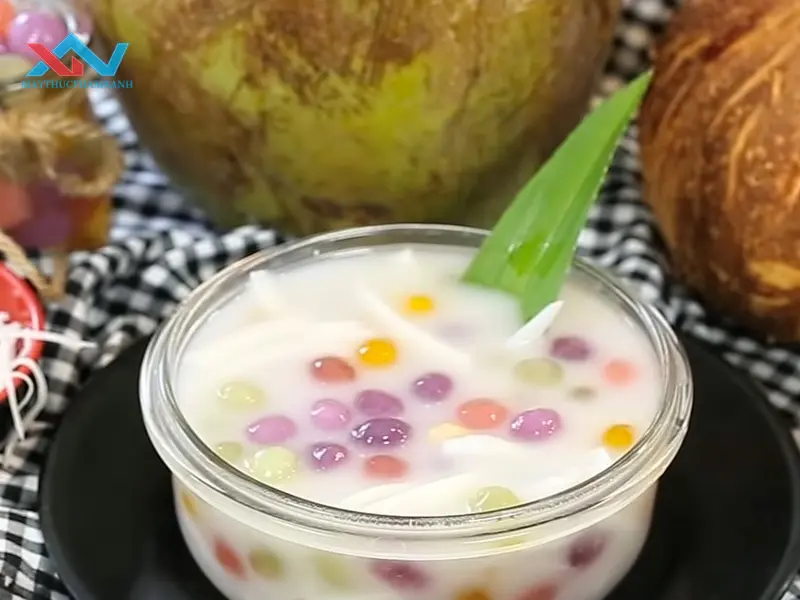 cách làm chè trân châu cốt dừa