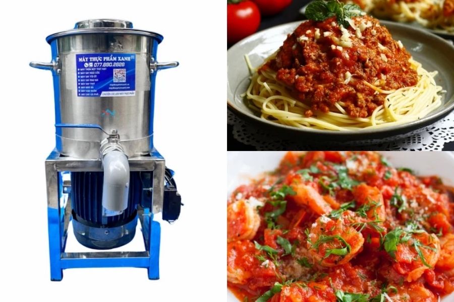Máy Xay Cà Chua Công Nghiệp - Giải Pháp Xay Nhuyễn Mịn