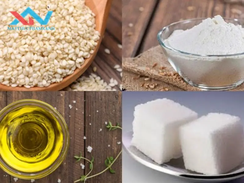 Nguyên liệu làm bánh tiêu không cần bột nở