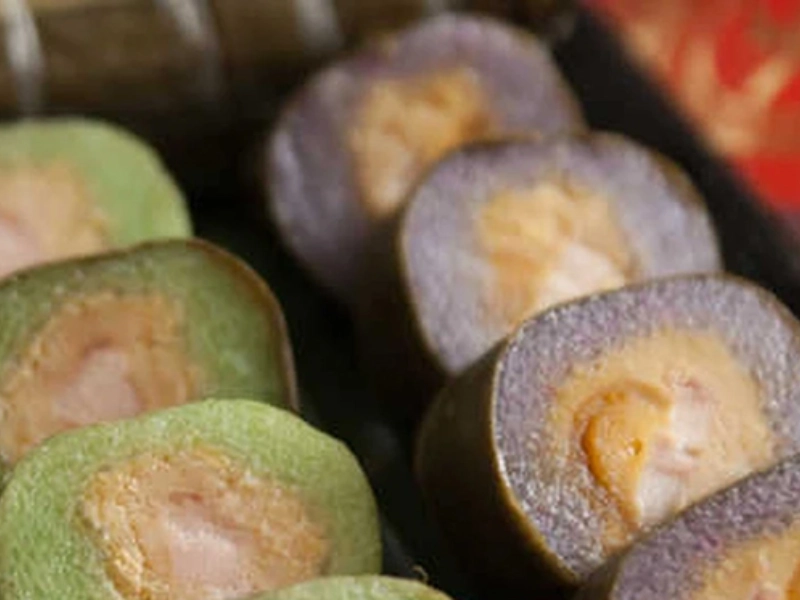 cách làm bánh tét nhân ngọt