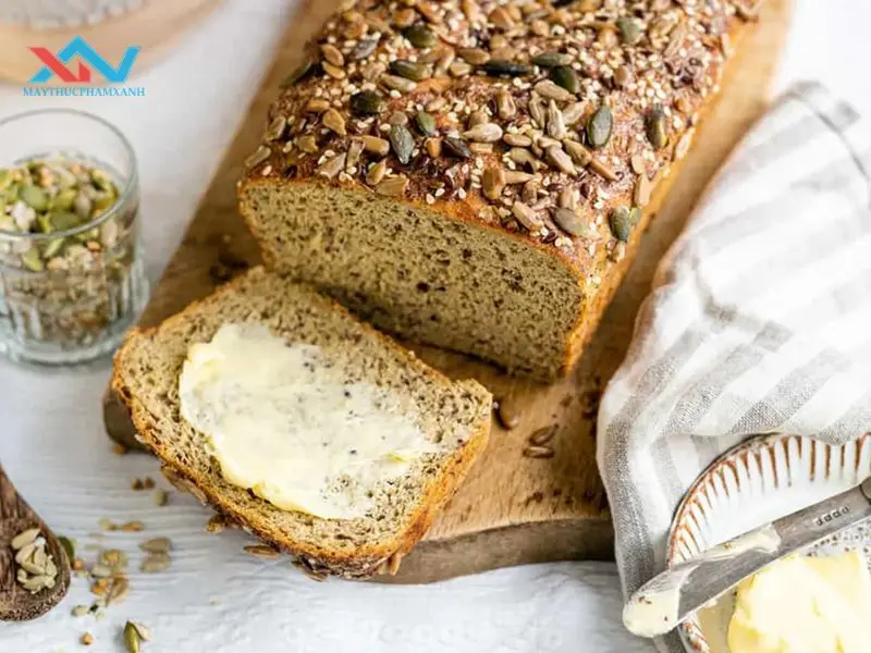 Bánh mì Keto/Low-carb từ bột hạnh nhân Bánh mì Keto/Low-carb từ bột hạnh nhân