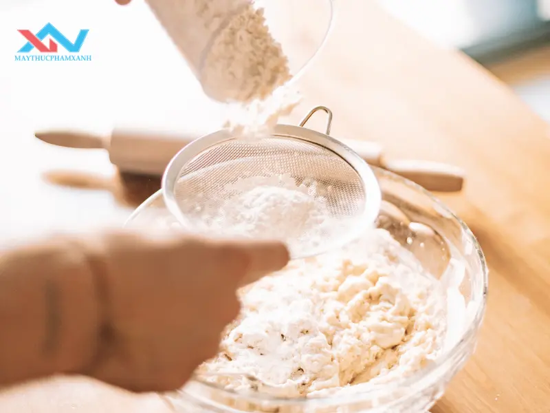 tại sao nhồi bột không mịn