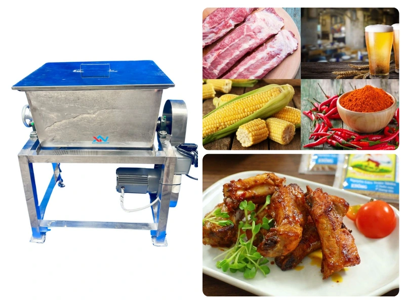 ướp sườn với bia