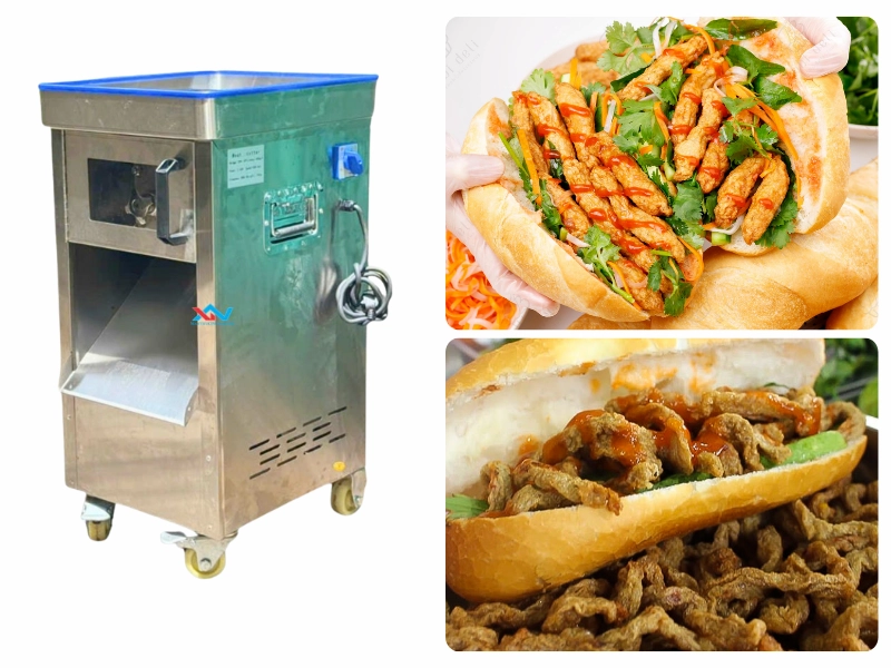 Chọn mua máy cắt chả chiên tại Máy Thực Phẩm Xanh