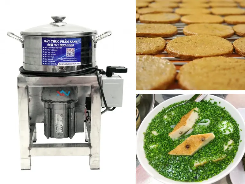 Máy quết chả cá thác lác mini 1kg