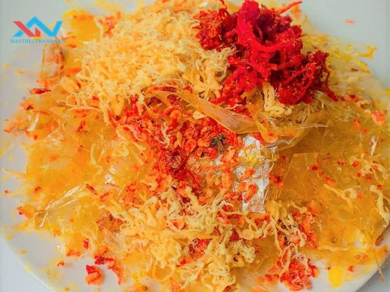 Cách làm bánh tráng phô mai chà bông bá cháy Cách làm bánh tráng phô mai chà bông bá cháy