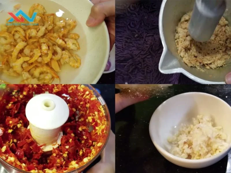  Sơ chế nguyên liệu