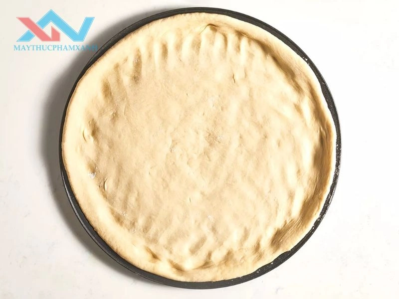 làm đế pizza không cần bột nở