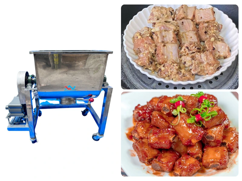 ướp sườn với bia