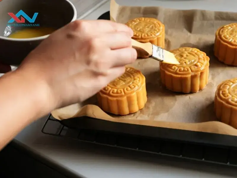 cách làm bánh trung thu 3d