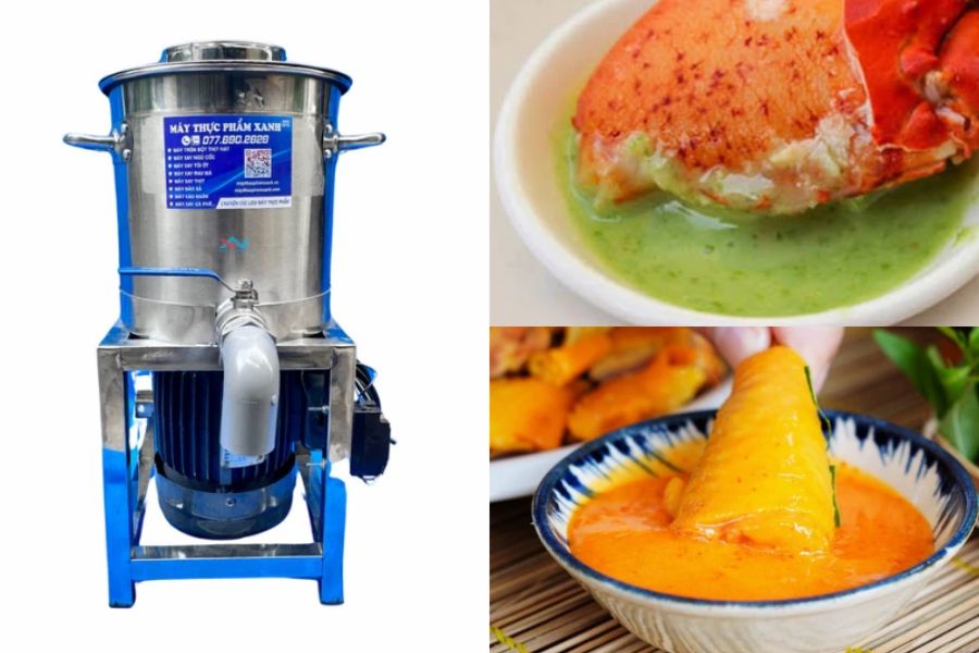 Máy Xay Muối Ớt Xanh Muối Ớt Đỏ Công Nghiệp Nhuyễn Mịn