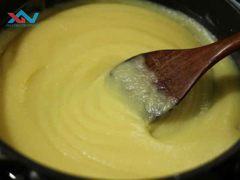 cách sên nhân đậu xanh bánh trung thu