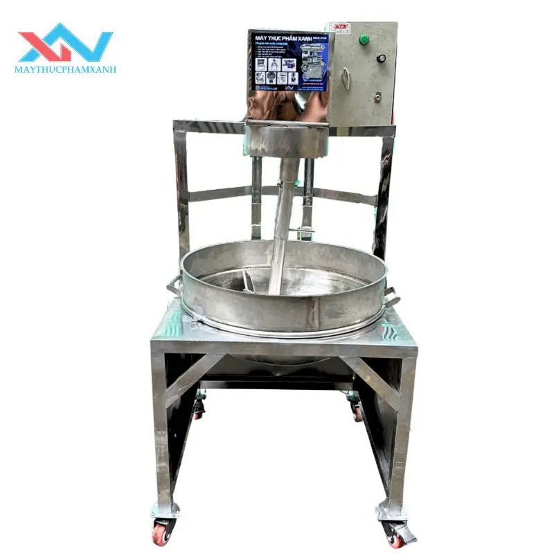 chảo xào nhân lệch tâm có biến tần