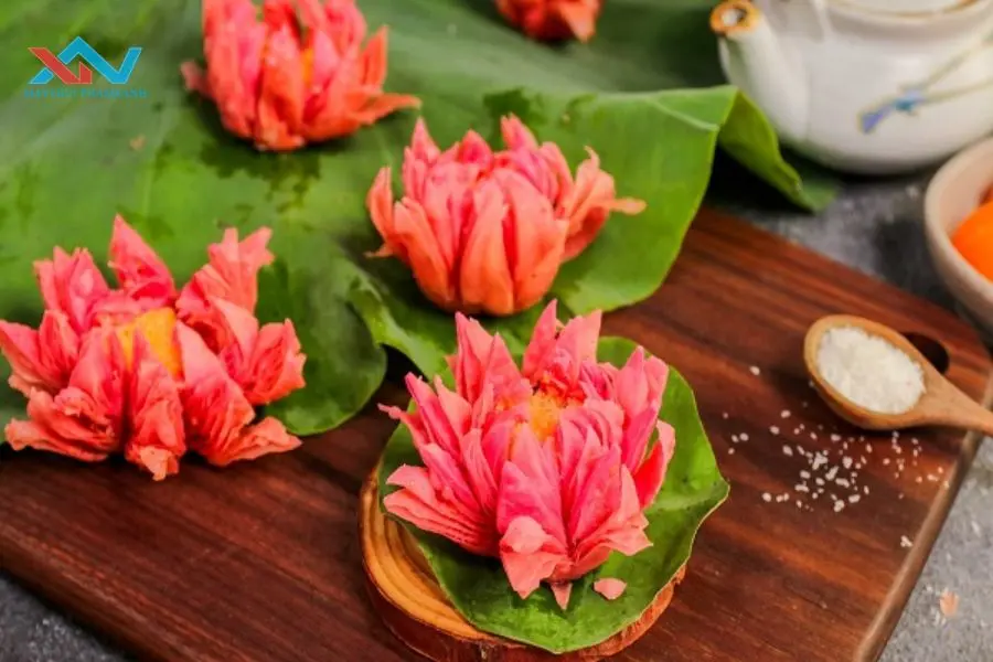 Cách Làm Bánh Trung Thu Hoa Sen Ngàn Lớp Tuyệt Đẹp