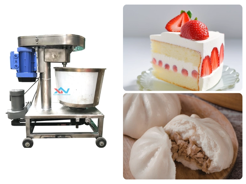 máy trộn bột cho tiệm bánh