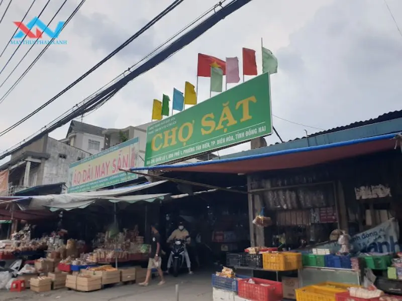 máy quết chả cá chợ Sặt Đồng Nai