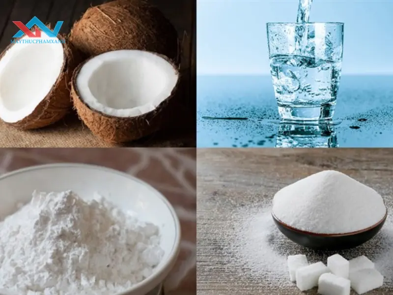 cách làm trân châu dừa