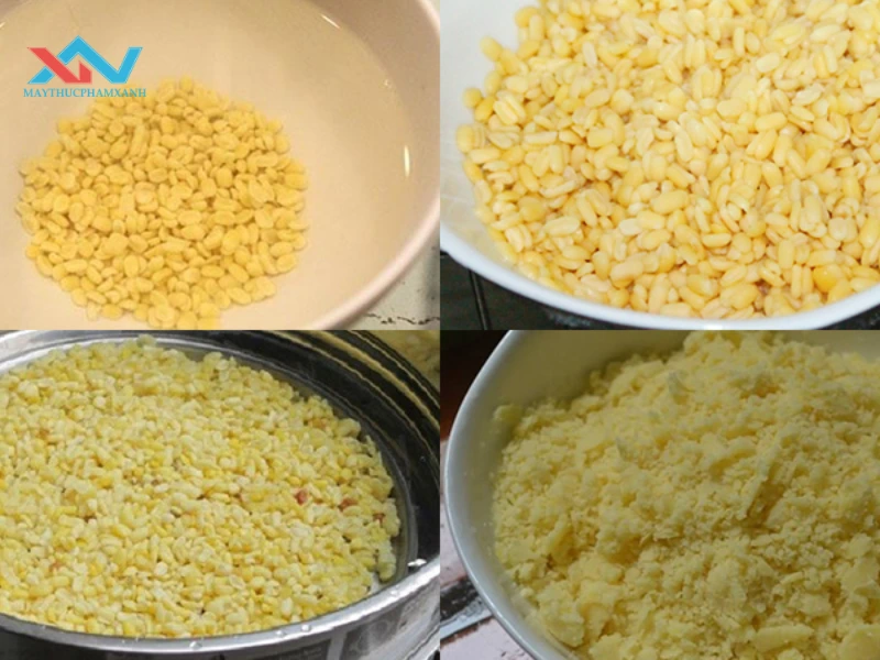 cách nấu xôi xéo