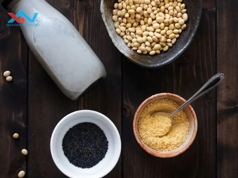 cách nấu sữa đậu nành mè đen