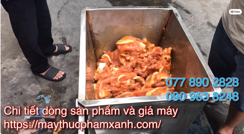 Máy Thực Phẩm Xanh - Cung cấp máy trộn thịt chuyên dụng 