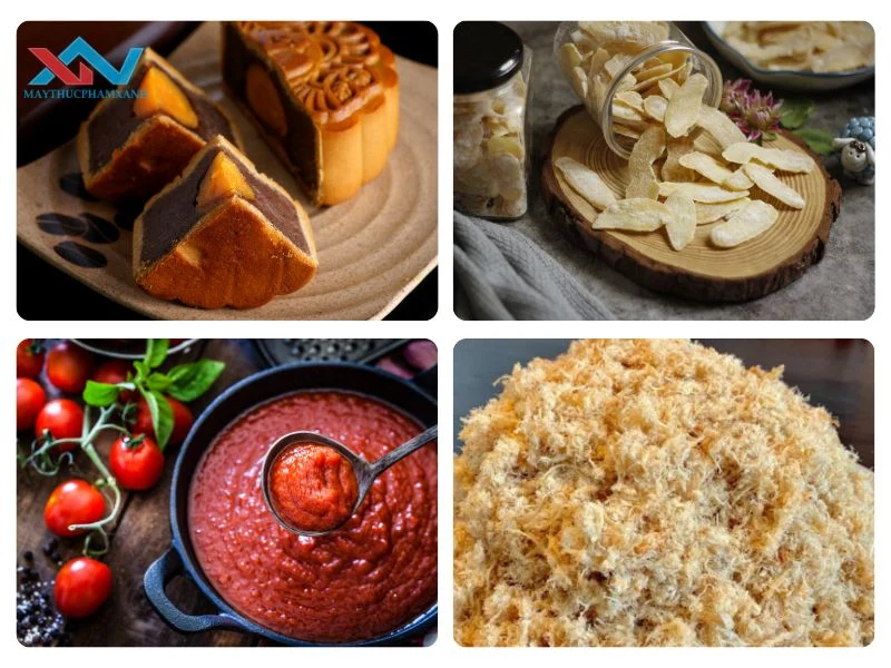 chảo xào nhân Củ Chi