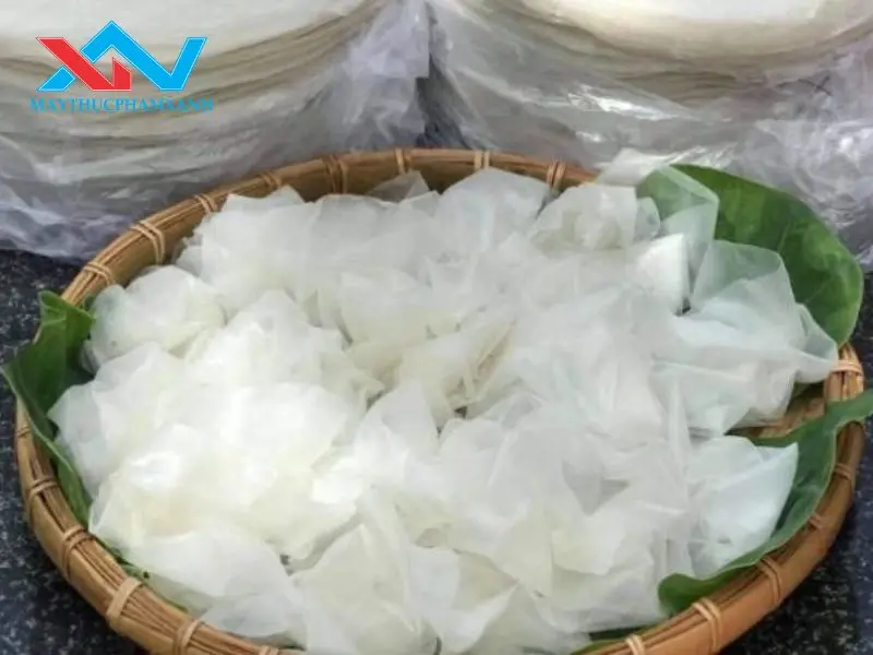 cách trộn bánh tráng không bị dính