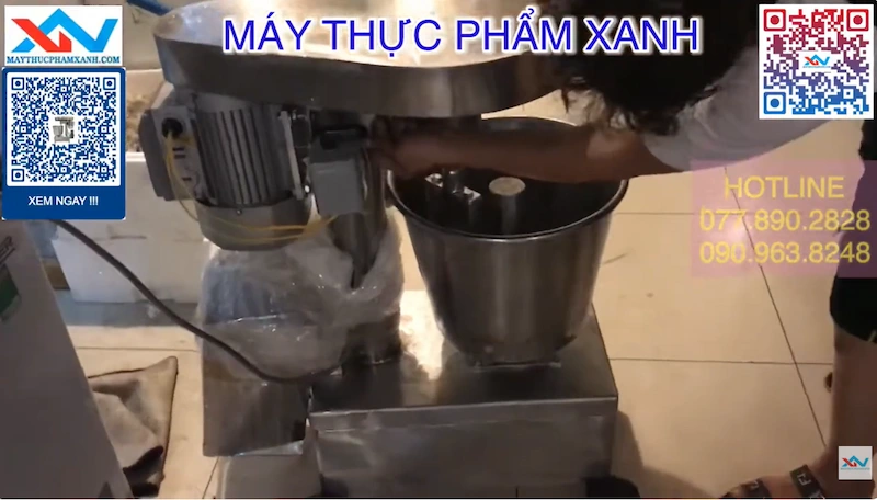 Lưu ý quan trọng khi sử dụng máy trộn bột 