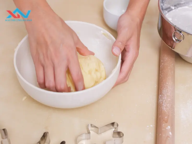 tại sao nhồi bột không mịn